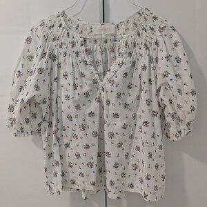 The Great Floral Short Sleeve Top NWOT